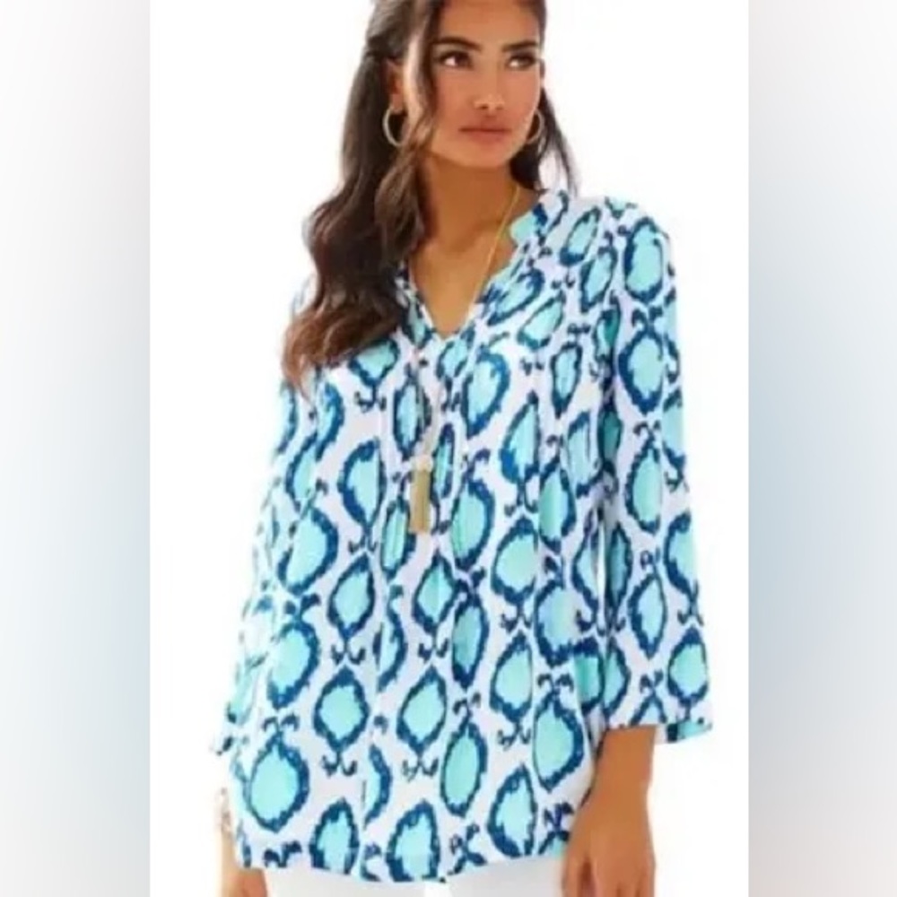 GREAT CONDITION-LILY PULITZER SARASOTA TOP